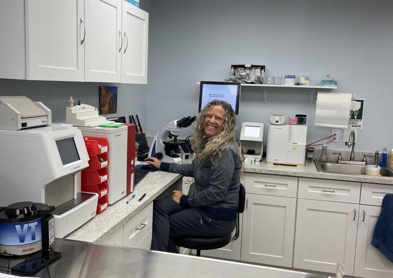 Carousel Slide 4: Our Lab Technician Carrie